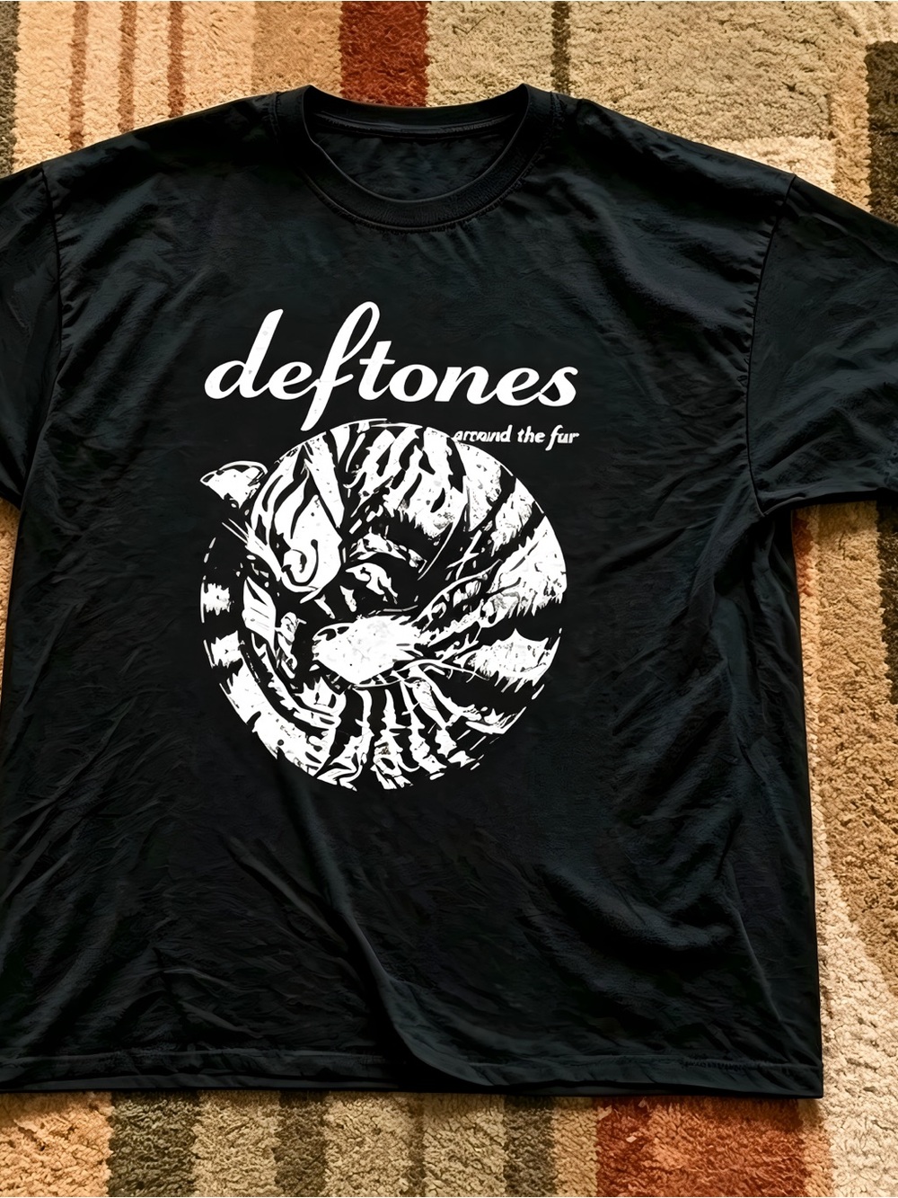 Deftones Around The Fur Vintage Band Graphic Womens Mens T-shirt Unisex